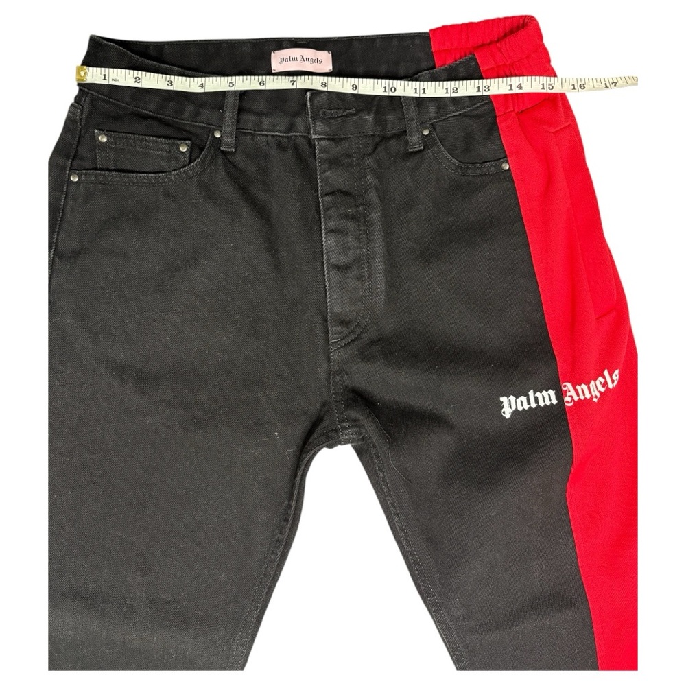 SET Palm Angels Black and‎ Red Jacket and Pants - Picture 15 of 17